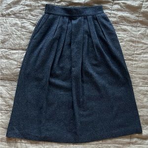 Norton McNaughton Vintage Career Classic Elegant Grey Skirt- Size 12